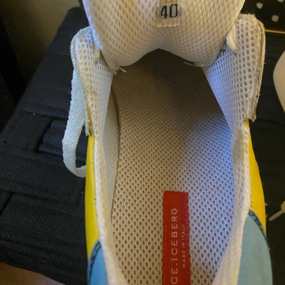 ICEBERG Donald Duck men leather sneakers